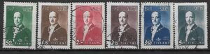 FINLANDIA MI. 242-247X KASOWANE