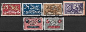 SZWAJCARIA MI.179-184