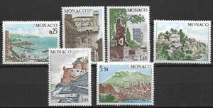 TURYSTYKA MONAKO MI.1148-1153**