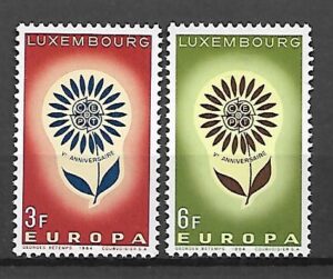 EUROPA CEPT LUXEMBURG MI.697-698**