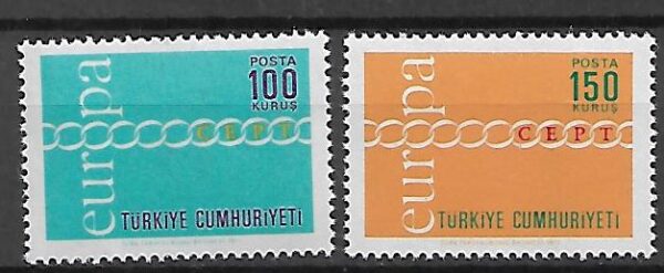 EUROPA CEPT TURCJA MI.2210-2211**