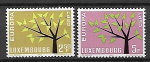 EUROPA CEPT LUXEMBURG MI.657-658**