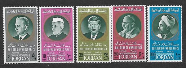 J.F.KENNEDY JORDANIA MI.633-637A**