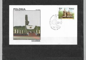 WIZYTA JANA PAWŁA II POLSKA-GDAŃSK KOPERTA