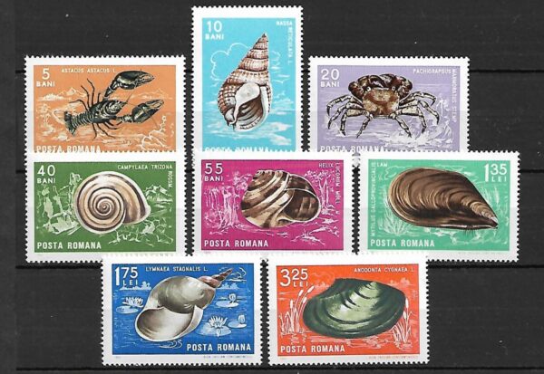 SKORUPIAKI RUMUNIA MI.2544-2551**