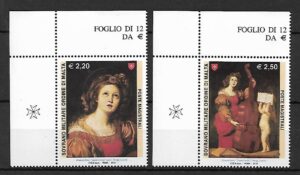 ŚW.CECYLIA ZAKON MALTAŃSKI MI.1028-1029**