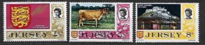 KRÓLOWA ELŻBIETA II JERSEY MI.107-109**