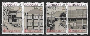 EUROPA CEPT GUERNSEY MI.389-392**