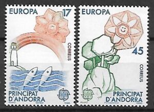EUROPA CEPT ANDORRA HISZPAŃSKA MI.188-189**