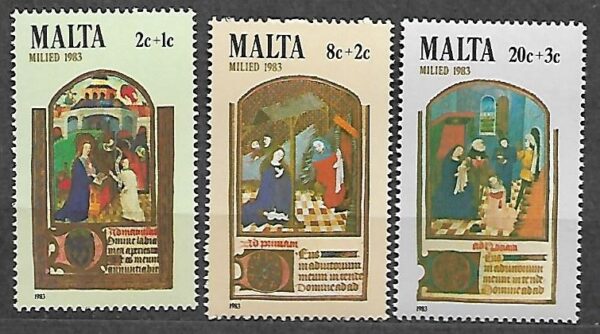 BOŻE NARODZENIE MALTA MI.687-689**