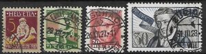 SZWAJCARIA MI.222-225