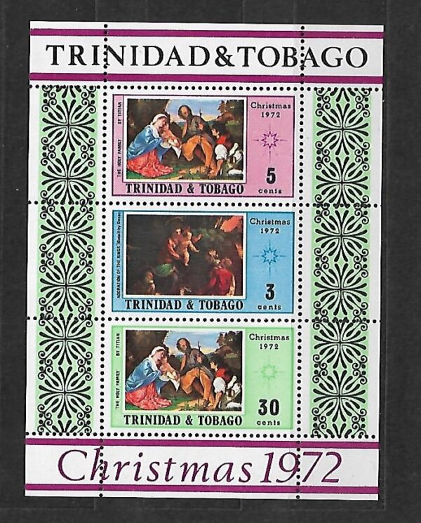 BOŻE NARODZENIE TRINIDAD I TOBAGO MI.BL.6**