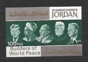 J.F.KENNEDY JORDANIA MI.BL.38**