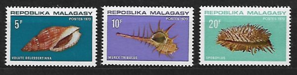 MUSZLE MALAGASY MI.618-620**