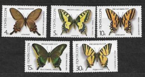 MOTYLE ZSRR MI.5678-5682**
