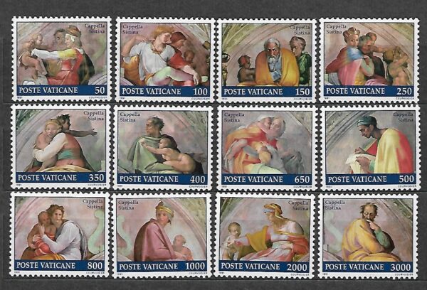 MALARSTWO WATYKAN MI.1023-1034**
