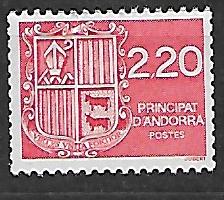 HERB ANDORRA FRANCUSKA MI.387**