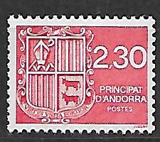 HERB ANDORRA FRANCUSKA MI.407**