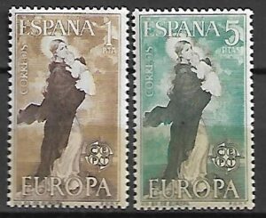 EUROPA CEPT HISZPANIA MI.1411-1412**