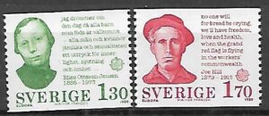 EUROPA CEPT SZWECJA MI.1106-1107**