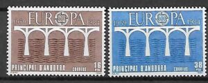 EUROPA CEPT ANDORRA HISZPAŃSKA MI.175-176**