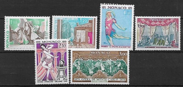 OPERA MONAKO MI.1384-1389**