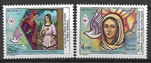 CZERWONY KRZYŻ MONAKO MI.1823-1824**