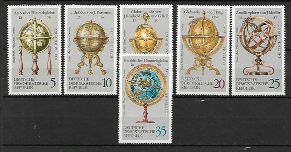 GLOBUSY DDR MI.1792-1797**