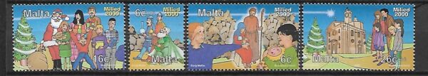 BOŻE NARODZENIE MALTA MI.1148-1151**