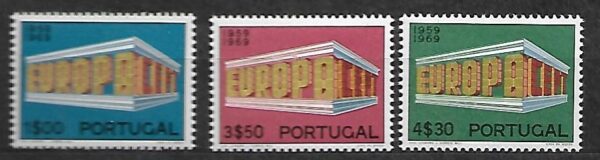 EUROPA CEPT PORTUGALIA MI.1070-1072**