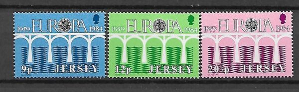 EUROPA CEPT JERSEY MI.320-321**