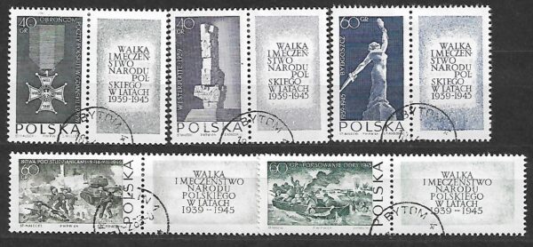 FI.1384-1388 PRZYWIESZKA Z PRAWEJ STRONY KASOWANE