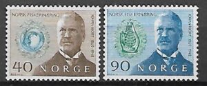 SŁAWNI LUDZIE NORWEGIA MI.585-586**