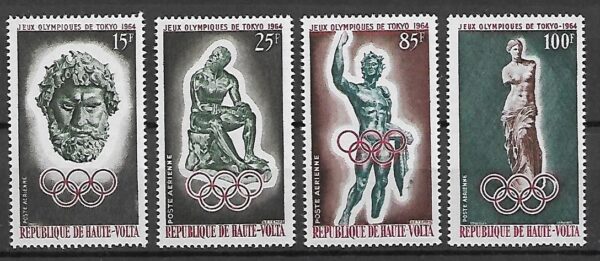 OLIMPIADA LETNIA GÓRNA WOLTA MI.148-151**