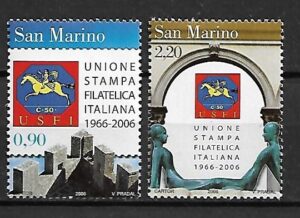 UNION SAN MARINO MI.2270-2271**