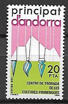 KULTURA ANDORRA HISZPAŃSKA MI.179**