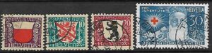 SZWAJCARIA MI.229-232