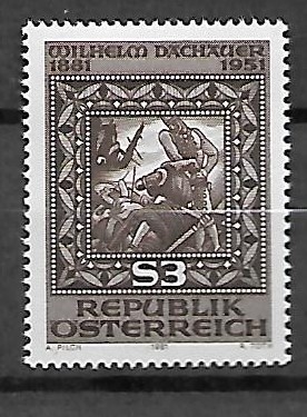 SŁAWNI LUDZIE AUSTRIA MI.1666**