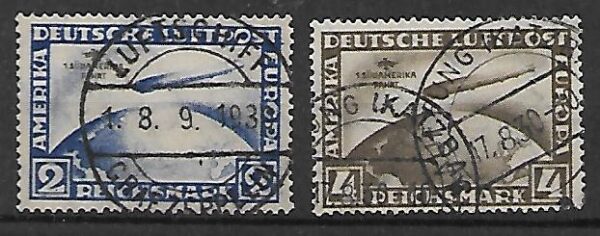 ZEPPELIN NIEMCY MI.438-439 KASOWANY