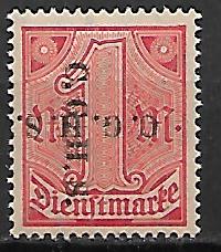 PLEBISCYT GÓRNY ŚLĄSK FI.U16** TYP NADRUKU XIV