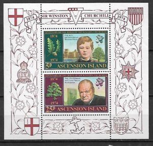 WINSTON CHURCHILL ASCENSION MI.BL.7**