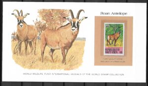 ANTYLOPA DERESZOWA GÓRNA WOLTA KOLEKCJA ZWIERZĄT ŚWIATA NA KARCIE