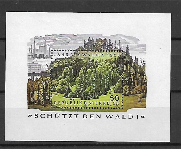 KRAJOBRAZ AUSTRIA MI.BL.7**