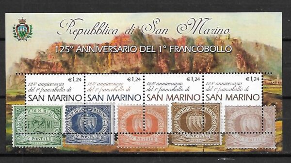 ROCZNICE SAN MARINO MI.BL.30**