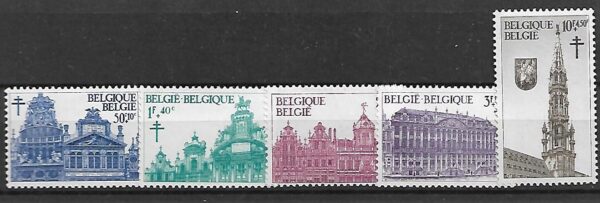 WALKA Z GRUŹLICĄ BELGIA MI.1411-1415**