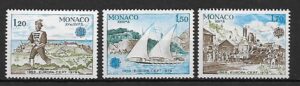 EUROPA CEPT MONAKO MI.1375-1377**