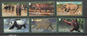 ZWIERZĘTA GIBRALTAR MI.1431-1436**