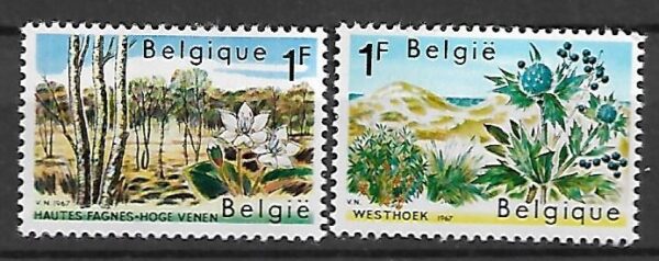FLORA BELGIA MI.1468-1469**