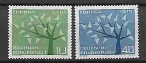 EUROPA CEPT RFN MI.383-384**