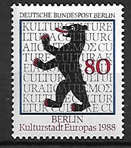 EUROPEJSKIE MIASTO KULTURY BERLIN MI.800**